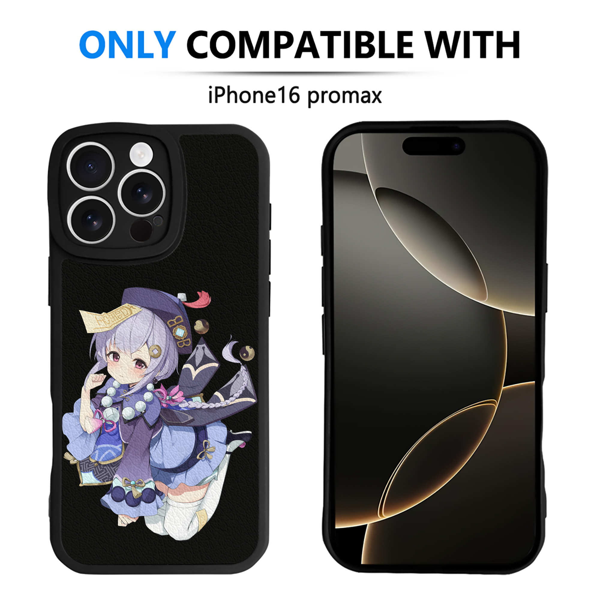 げんし神 七七 なな  genshin Nana 【iPhone 16シリーズ対応】シリコンスマホケース（レザー調） 材質：シリコン
